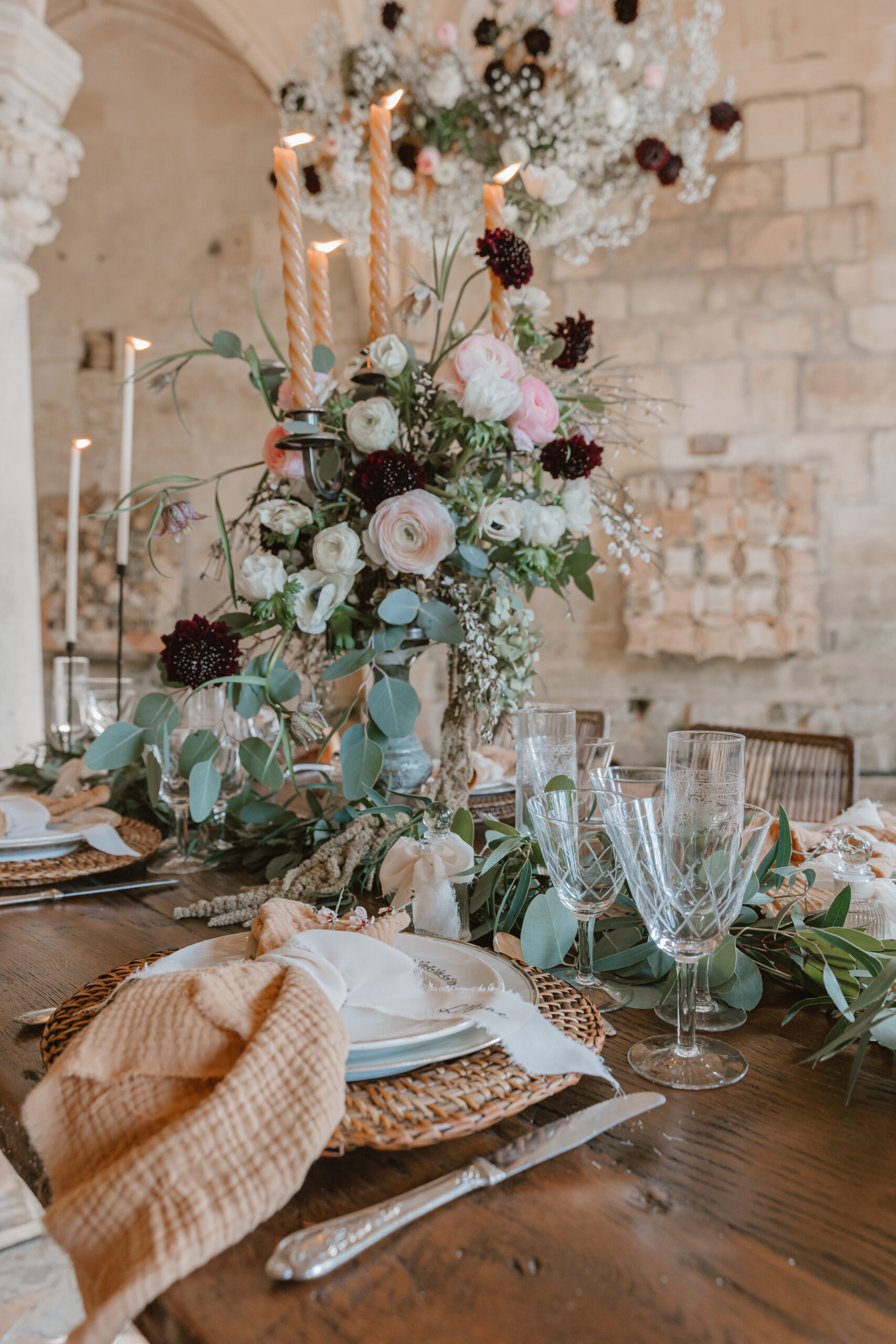 Décoration de table mariage